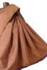 Pure Handloom Two Tone Mango Butta Kanjeevaram Silk Saree